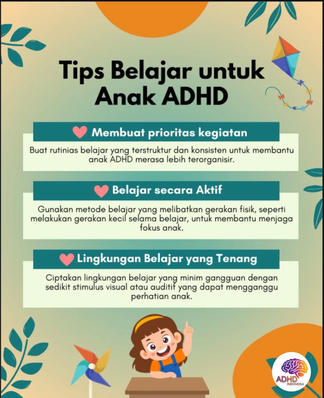 Strategi Belajar yang Cocok untuk Anak ADHD di Kabupaten Sumbawa